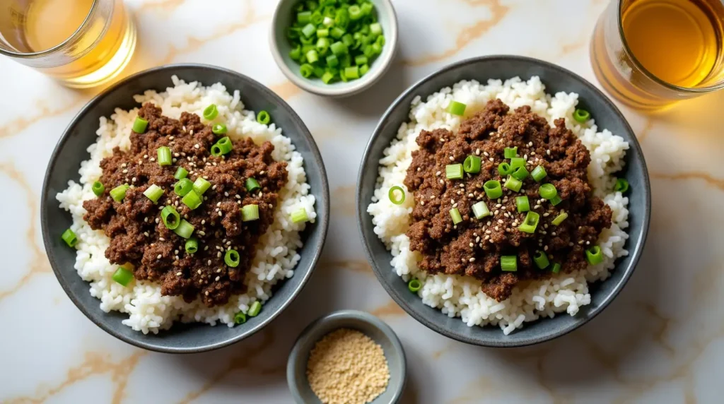 Ground Beef Bulgogi