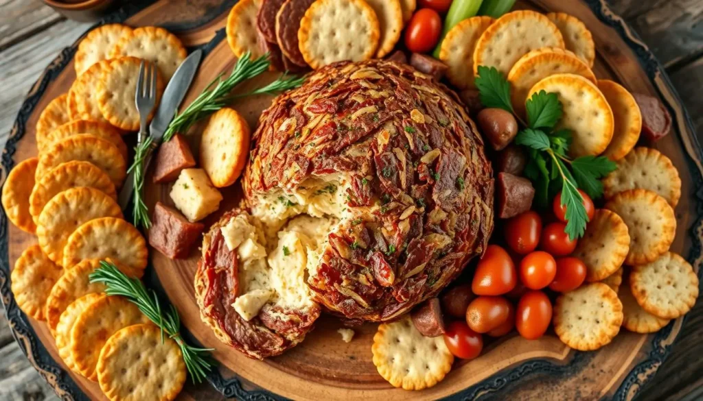 dried beef cheese ball