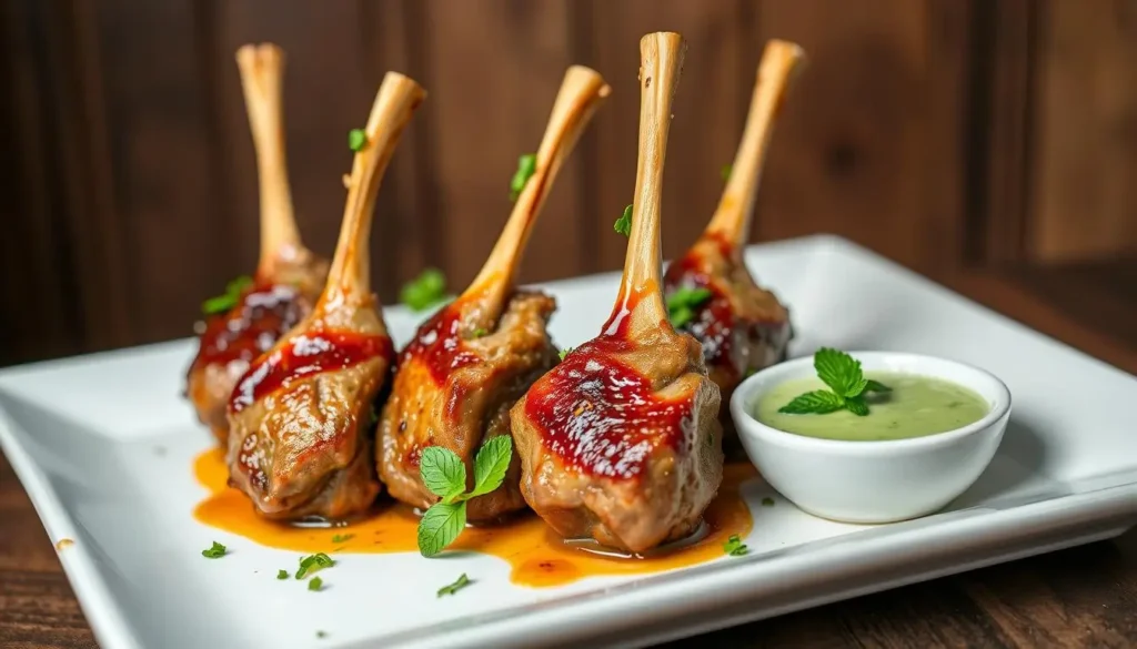 lamb lollipops appetizer