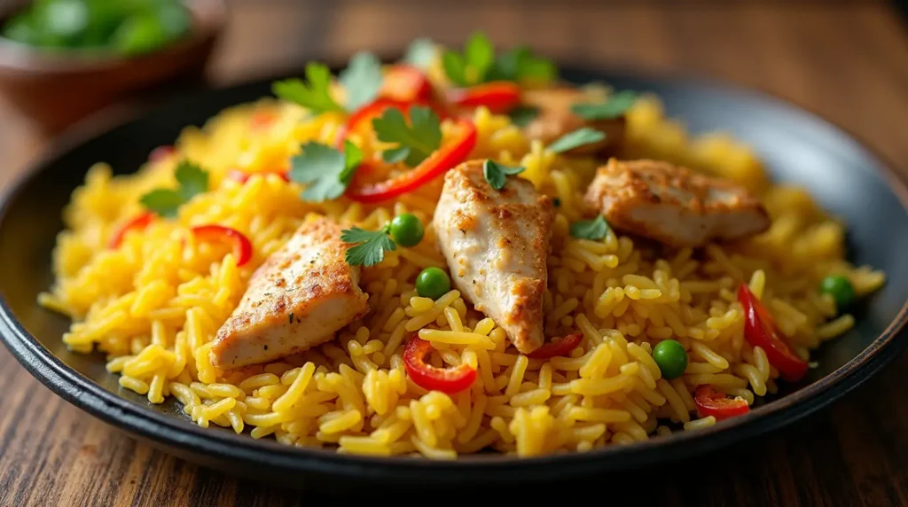 chicken yellow rice recipe