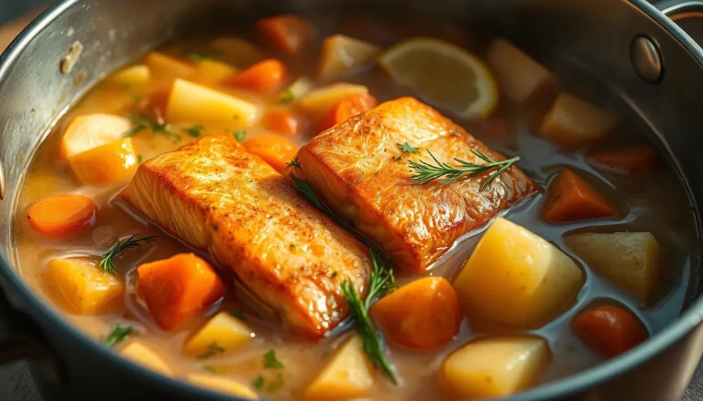 salmon stew